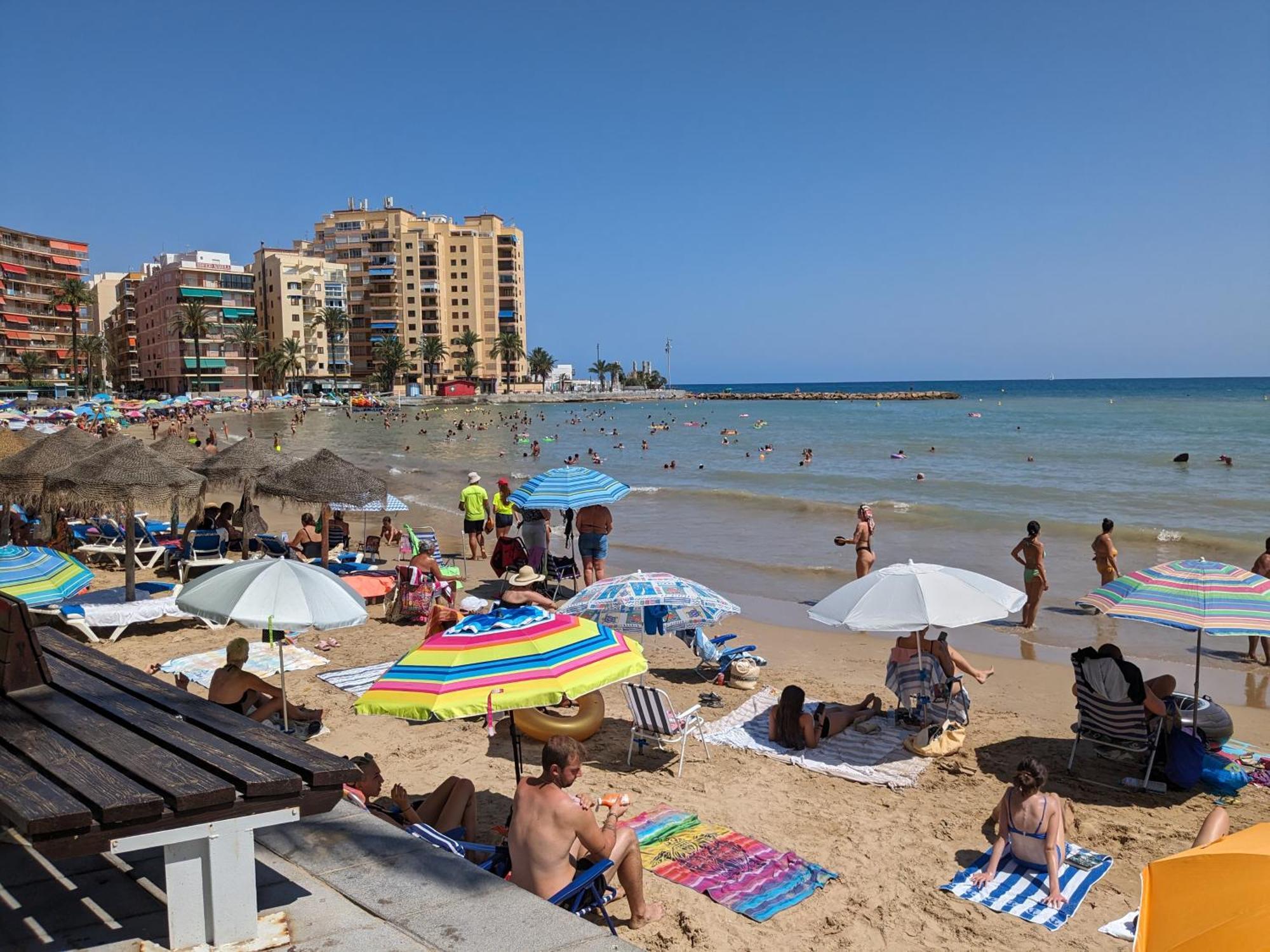 Apartment Los Locos Beach With Balcony And Wi-Fi Torrevieja Exteriör bild